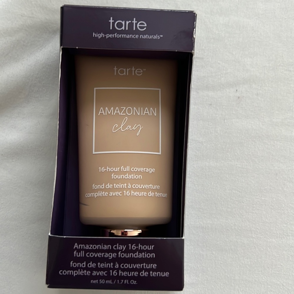Tarte Amazonian clay 16 hour full coverage foundation